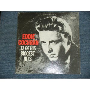 画像: EDDIE COCHRAN - 12 OF HIS BIGGEST HITS ( 2nd ALBUM ) /1960 US ORIGINAL 2nd Press TITLE mono LP  