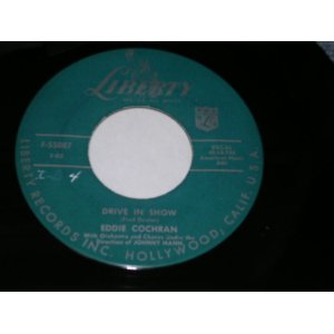 画像: EDDIE COCHRAN - DRIVE IN SHOW / 1957 US ORIGINAL 7" Single  