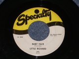 画像: LITTLE RICHARD - BABY FACE ( Ex/Ex ) / 1958 US ORIGINAL 7"SINGLE 