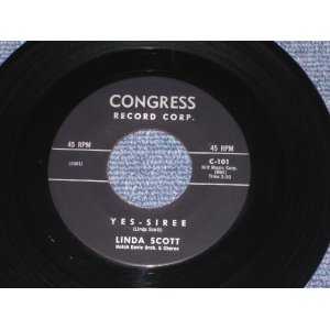 画像: LINDA SCOTT - YES-SIREE / 1962 US ORIGINAL 7" SINGLE 