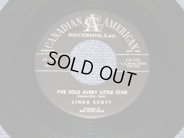 画像1: LINDA SCOTT - I'VE TOLD EVER LITTLE STAR ( 1st DEBUT SINGLE : 2nd Press Label  : Ex++/Ex++ )  / 1961 US ORIGINAL 7" SINGLE  