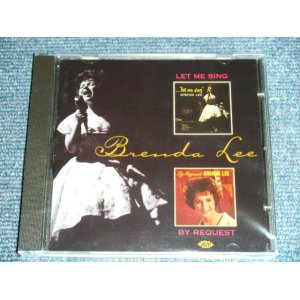 画像: BRENDA LEE - LET ME SING + BY REQUERST ( 2 in 1 ) / 2006 UK ORIGINAL Brand New SEALED CD  