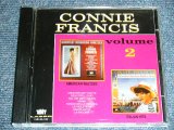 画像: CONNIE FRANCIS - VOL.2 ( AMERICAN WALTZESE + ITALIAN HITS ) / 1992 US RE-PRESS Brand New CD-R  