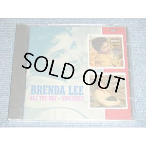 画像: BRENDA LEE - ALL THE WAY + SINCERELY ( 2 in 1 ) / 2005 UK ORIGINAL Brand New SEALED CD  