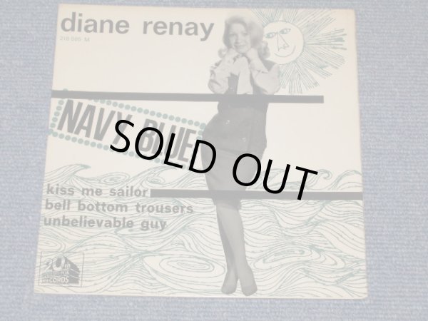 画像1: DIANE RENAY - NAVY BLUE / 1964 FRANCE ORIGINAL 7"EP With PICTURE SLEEVE 