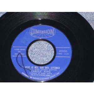 画像: CAROLE KING - IT MIGHT AS WELL RAIN UNTIL SEPTEMBER (Ex++/Ex++ WOL)/ 1962 US AMERICA ORIGINAL Used 7" SINGLE  