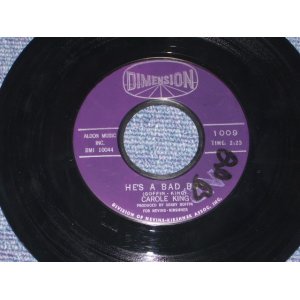 画像: CAROLE KING  - HE'S A BAD BOY / 1963 US ORIGINAL 7" SINGLE  