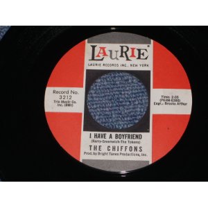 画像: THE CHIFFONS - I HAVE A BOYFRIEND (MINT-/MINT-) / 1963 US AMERICA ORIGINAL Used 7" Single  