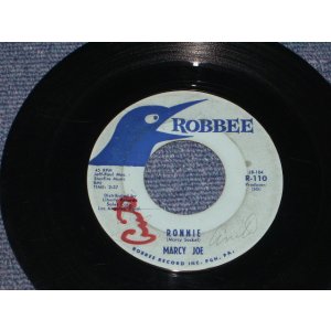画像: MARCY JOE - RONNIE / 1960s US ORIGINAL 7" Single  