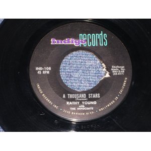 画像: KATHY YOUNG with THE INNOCENTS - A THOUSAND STARS / 1960 US ORIGINAL 7" SINGLE  