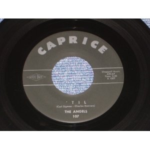 画像: THE ANGELS - 'TIL / 1961 US ORIGINAL 7" SINGLE  