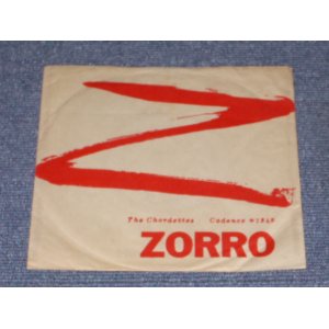 画像: THE CHORDETTES - ZORRO / 1958 US ORIGINAL 7" SINGLE With PICTURE SLEEVE 