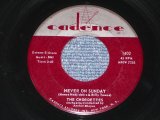 画像: THE CHORDETTES - NEVER ON SUNDAY / 1961 US ORIGINAL 7" SINGLE  