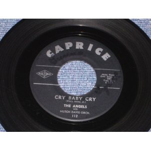 画像: THE ANGELS - CRY BABY CRY / 1961 US ORIGINAL 7" SINGLE 