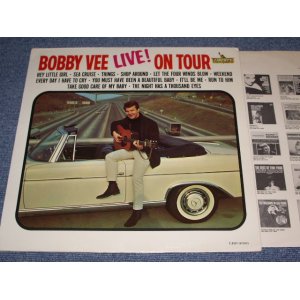 画像: BOBBY VEE - LIVE! ON TOUR / 1965 MONO US ORIGINAL LP  