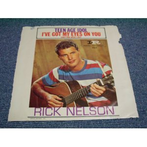 画像:  RICKY NELSON - TEENAGE IDOL/ 1958 US ORIGINAL 7"SINGLE With PICTURE SLEEVE  