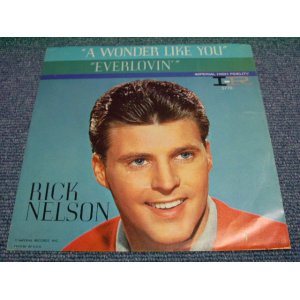 画像: RICKY NELSON - A WONDERLIKE YOU / 1961 US ORIGINAL 7"SINGLE With PICTURE SLEEVE 