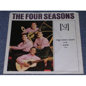 画像: THE 4 FOUR SEASONS -  LONG LONELY NIGHTS / 1964 US ORIGINAL White Label Promo 7" Single With PICTURE SLEEVE  