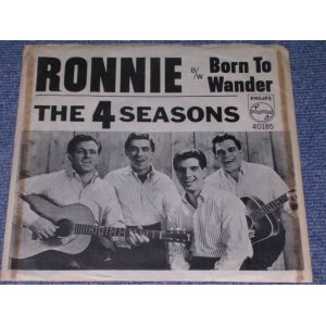 画像: THE 4 FOUR SEASONS -  RONNIN / 1964 US ORIGINAL White Label Promo 7" Single With PICTURE SLEEVE  