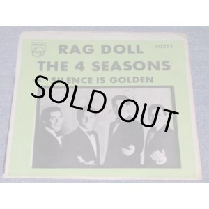 画像: THE 4 FOUR SEASONS -  RAG DOLL  / 1964 US ORIGINAL 7" Single With PICTURE SLEEVE   / 1964 US ORIGINAL 7" Single  