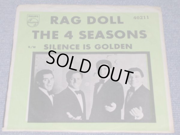 画像1: THE 4 FOUR SEASONS -  RAG DOLL  / 1964 US ORIGINAL 7" Single With PICTURE SLEEVE   / 1964 US ORIGINAL 7" Single  