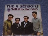 画像: THE 4 FOUR SEASONS - 'TILL IT TO THE RAIN / 1966 US ORIGINAL 7" Single With PICTURE SLEEVE  