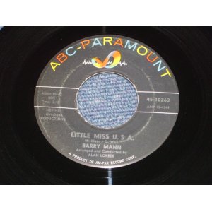 画像: BARRY MANN - LITTLE U..S.A. ( Ex+/Ex+ ) / 1961 US ORIGINAL 7" SINGLE  