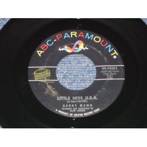 画像: BARRY MANN - LITTLE U..S.A. / 1961 US ORIGINAL 7" SINGLE  