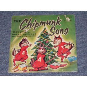 画像: DAVID SEVILLE and THE CHIPMUNKS - THE CHIPMUNK SONG / 1959 US ORIGINAL 7" SINGLE With PICTURE SLEEVE 