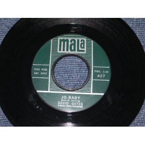 画像: DAVID GATES - JO BABY / 1961 US ORIGINAL 7" SINGLE 