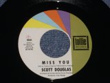 画像: SCOTT DOUGLAS - MISS YOU / 1964 US ORIGINAL 7" SINGLE  