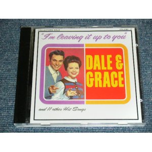 画像: DALE & GRACY - I'M LEAVING IT UP TO YOU ( ORIGINAL ALBUM + BONUS TRACKS ) / 1992 US ORIGINAL Brand New CD  