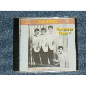 画像: THE EARLS - REMEMBER WHEN? ALL THE EARLY & RARE SIDES / 1991 ITALY ORIGINAL Brand New Sealed CD  