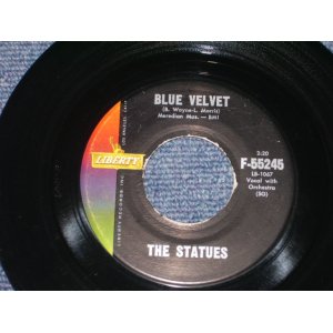 画像: THE STATUES ( Aka: GARY MILES ) - BLUE VELVET / 1959 US ORIGINAL 7" SINGLE