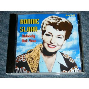 画像: BONNIE SLOAN - NOBODY BUT YOU / EUROPE Brand New CD