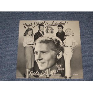 画像: JERRY LEE LEWIS - HIGHSCHOOL CONFIDENTIAL / 1958 US ORIGINAL 7" Single With PICTURE SLEEVE