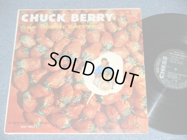 画像1: CHUCK BERRY -  ONE DOZEN BERRY  ( Ex-/Ex+ )  / 1958 US ORIGINAL "HEAVY Weight & BLACK With SILVER Print" Label Used MONO   LP 