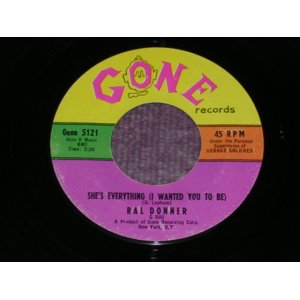 画像: RAL DONNER - SHE'S EVERYTHING ( SMALL LOGO LABEL ) / 1961 US ORIGINAL 7"SINGLE