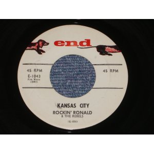 画像: ROCKIN' RONALD & THE REBELS - KANSAS CITY / 1959 US ORIGINAL 7" SINGLE