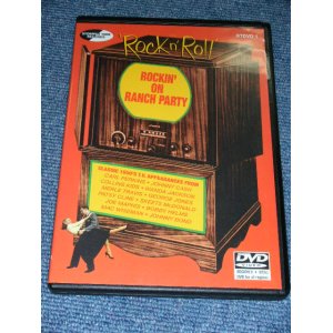 画像: VA OMNIBUS ( CARL PERKINS,JOHNNY CASH, COLLINS KIDS,WANDA JACKSON,MERLE TRAVIS, GEORGE JONES, PATSY CLINE, SKEETS McDONALD, JOE MAPHIS,BOBBY HELMS,MAC WISEMAN,JOHNNY BOND ) - ROCKIN' ON RANCH PARTY  / EU NTSC SYSTEM Brand New DVD 