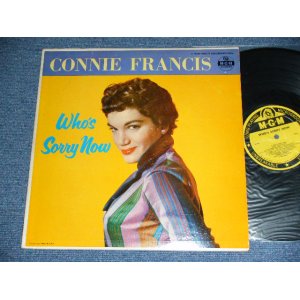 画像: CONNIE FRANCIS - WHO'S SORRY NOW (1st Jacket Version)  / 1958 US ORIGINAL PROMO Stamp "YELLOW LABE" MONO Used LP 