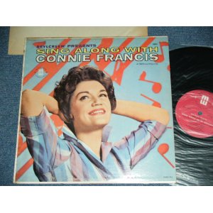 画像: CONNIE FRANCIS - SING ALONG WITH (Made in BRYLCREEM for PROMO )  / 1961 US ORIGINAL MONO Used LP 