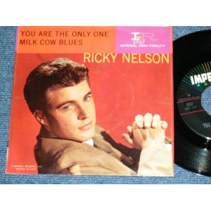 画像: RICKY NELSON -  YOU ARE THE ONLY ONE / 1960 US ORIGINAL Used 7"SINGLE With PICTURE SLEEVE 