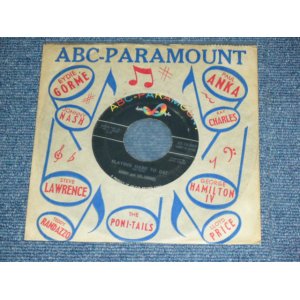 画像: DANNY and The JUNIORS - PLAYING HARD TO GET ( Ex+/Ex+ )   / 1958 US ORIGINAL Used 7" Single  With COMPANY SLEEVE 