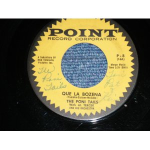 画像: THE PONI-TAILS - YOUR WILD HEART ( Ex/Ex : With ORIGINAL AUTO GRAPHED Singed ) )  / 1957 US ORIGINAL Used 7" Single  