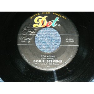 画像: DODIE STEVENS - YES, I'M LONESOME TONIGHT (Answer Song to "ARE YOU LONESOME TONIGHT" ) / 1960 US ORIGINAL Used 7" inch Single 