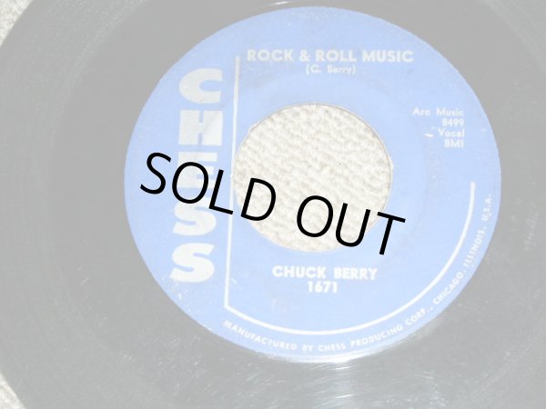 画像1: CHUCK BERRY - ROCK & ROLL MUSIC / 1957 US ORIGINAL Used 7" inch SINGLE 