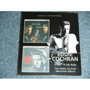 画像: EDDIE COCHRAN - SINGIN' FOR MY BABY + MEMORIALO ALBUM  ( 2in 1) / 2009 UK ORIGINAL Brand New SEALED CD  