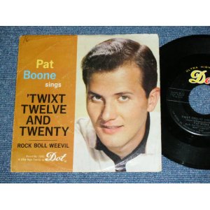 画像: PAT BOONE -  'TWIXT TWELVE AND TWENTY / 1959 US AMERICA ORIGINALIE Used 7" inch Single  With PICTURE SLEEVE 