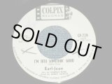 画像: EARL-JEAN (of COOKIES )  - I'M INTO SOMETHIN' GOOD ( ORIGINAL Version of HERMANS HERMITS No.1 HITS : BOTH SONGS by Carole King & Gerry Goffin Works ) / 1964 US AMERICA ORIGINAL White Label PROMO Used 7" Single  